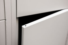 Gebrauchter Schließfachschrank mit 12 Fächern / Design D0259