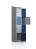 Gebrauchter Schließfachschrank mit 8 Fächern / Design 452